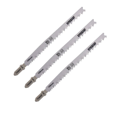 Erbauer klinger til træ og metal 3 - 10 mm, 3 stk.