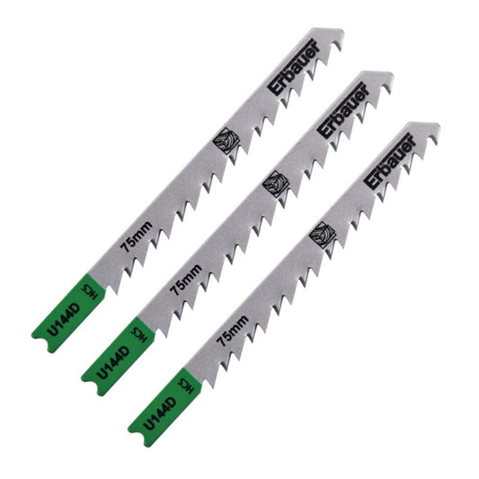 U-skaft savklinge til træ U 5 - 50 mm U144D, 3 stk.