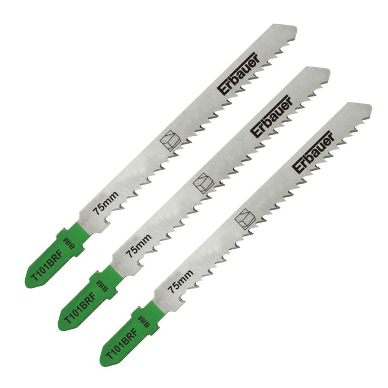 Erbauer laminatsavklinger 3 stk.