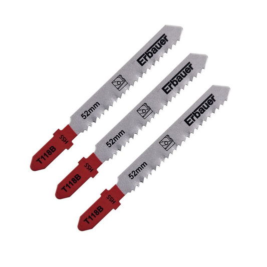 Brzeszczot til metal T 2,5 - 6 mm T118B 3 stk.
