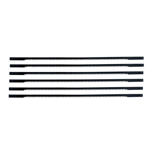 Sæt med 6 brædder til stiksav Mac Allister 133 x 2,6 x 0,25 mm 18T