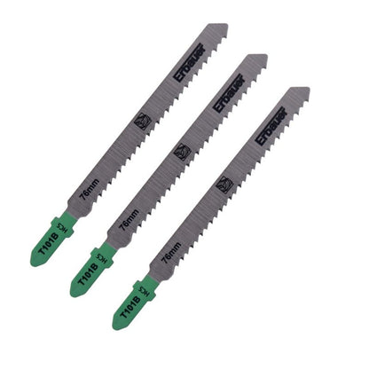 T-skaft klinger til træ Erbauer 3 - 30 mm 3 stk.
