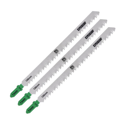 T-skaft klinger til træ Erbauer 5 - 100 mm 3 stk.