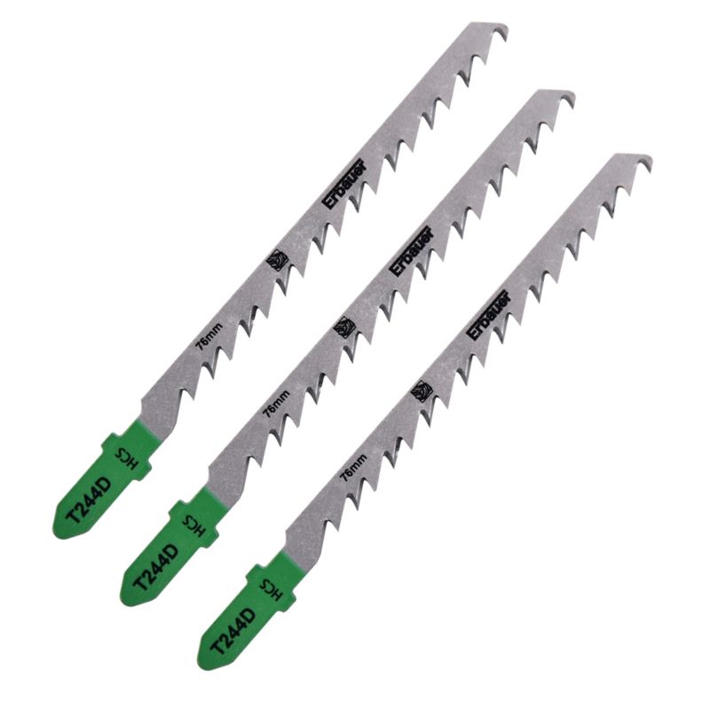 T-skaft klinger til træ Erbauer 5 - 50 mm 3 stk.