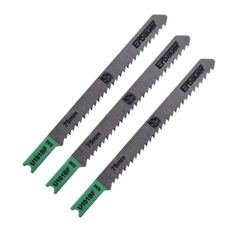 Bimetal U-klinge til træ Erbauer 3 - 30 mm, 3 stk.