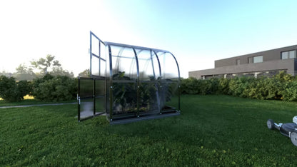 Bue Drivhus 3x2 m 6 mm Polycarbonat 6 m²