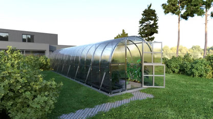 Buedrivhus 3x10 m 30 m² Polycarbonat 4 mm