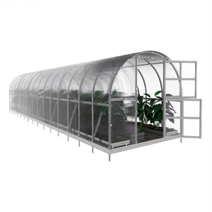 Buedrivhus 3x10 m 30 m² Polycarbonat 4 mm