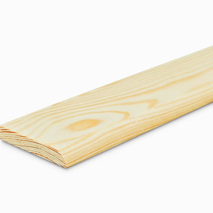 Bundstykke Fyr 2x12x95 cm Natur