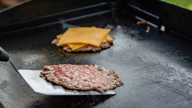 Burgerpresser 14x14 cm Rustfrit Stål