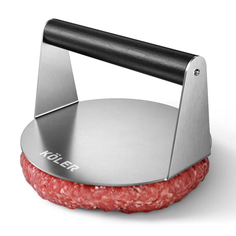 Burgerpresser 14x14 cm Rustfrit Stål
