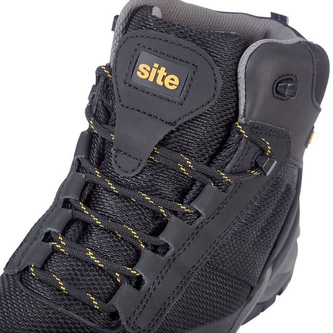 Site Magma S1P sorte arbejdstøvler størrelse 44