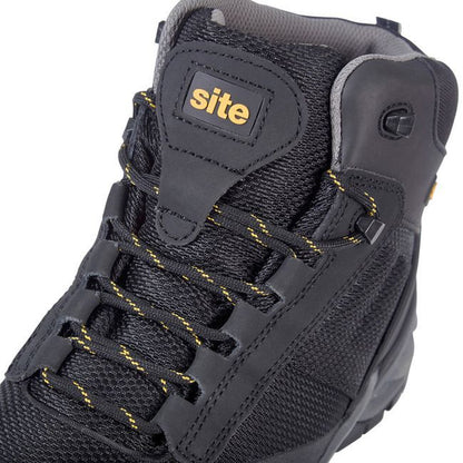 Site Magma S1P sorte arbejdstøvler størrelse 44