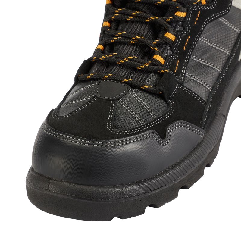 Site Rainhold S1P SRA sorte arbejdssko størrelse 44