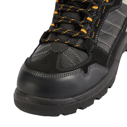Site Rainhold S1P SRA sorte arbejdssko størrelse 44