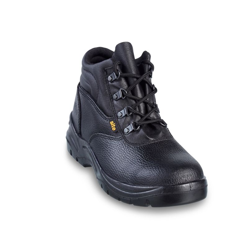 Site Slate sorte arbejdssko størrelse 43