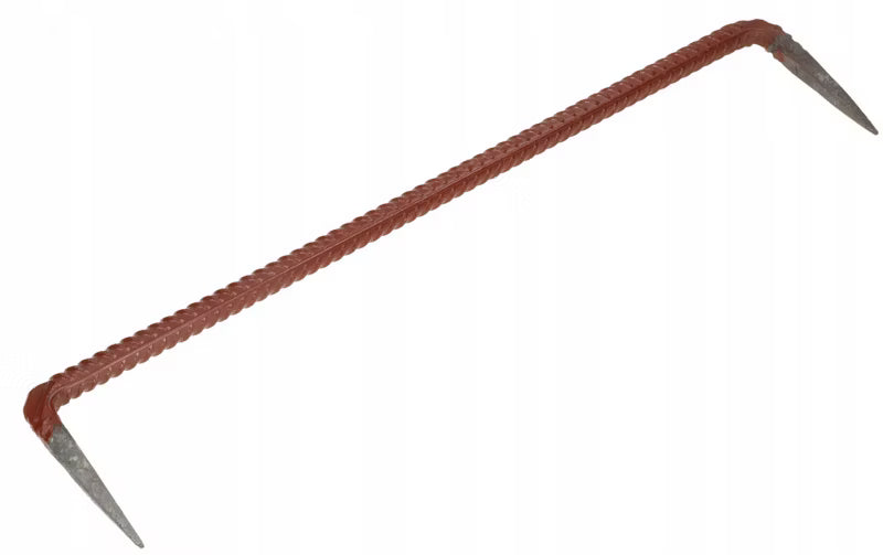 Byggeklamme 40 cm Stål