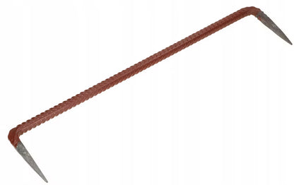 Byggeklamme 40 cm Stål