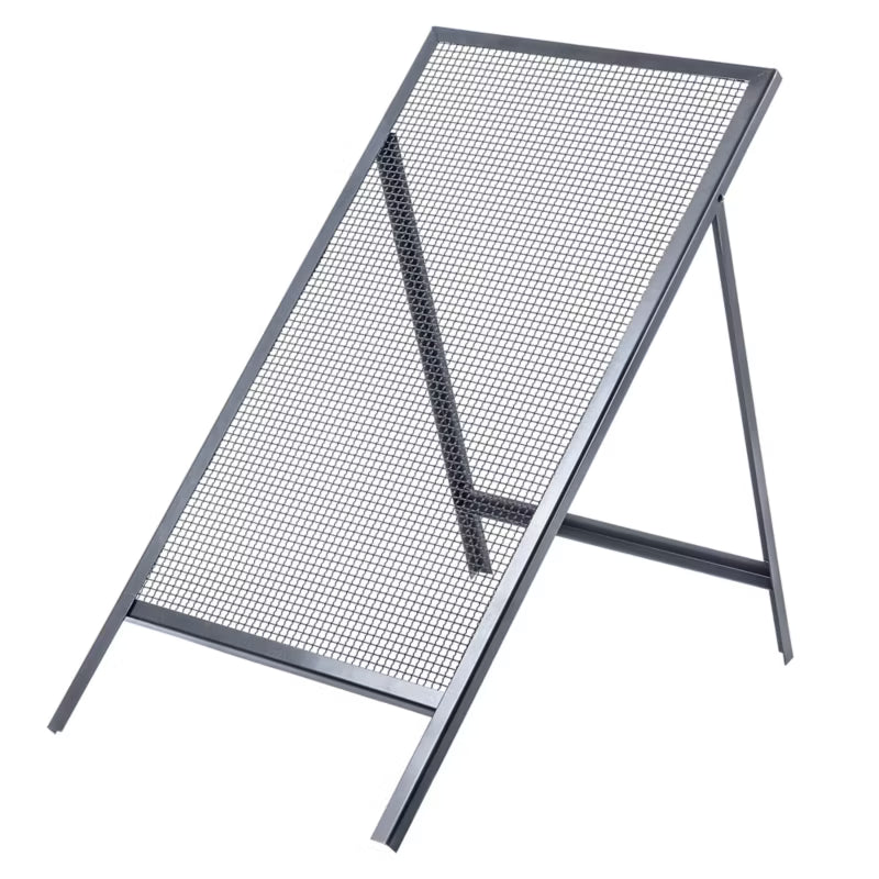 Byggesi 120x60 cm Maskestørrelse 10 mm Stål