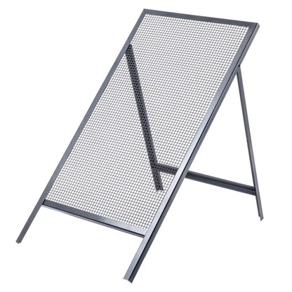 Byggesi 120x60 cm Maskestørrelse 10 mm Stål