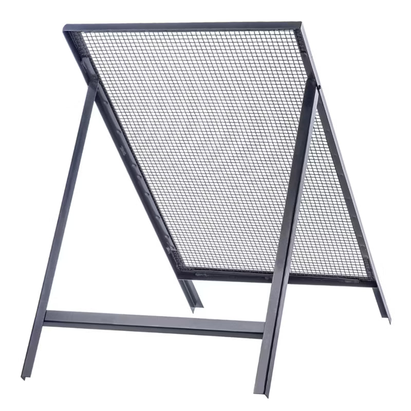 Byggesi 120x60 cm Maskestørrelse 10 mm Stål