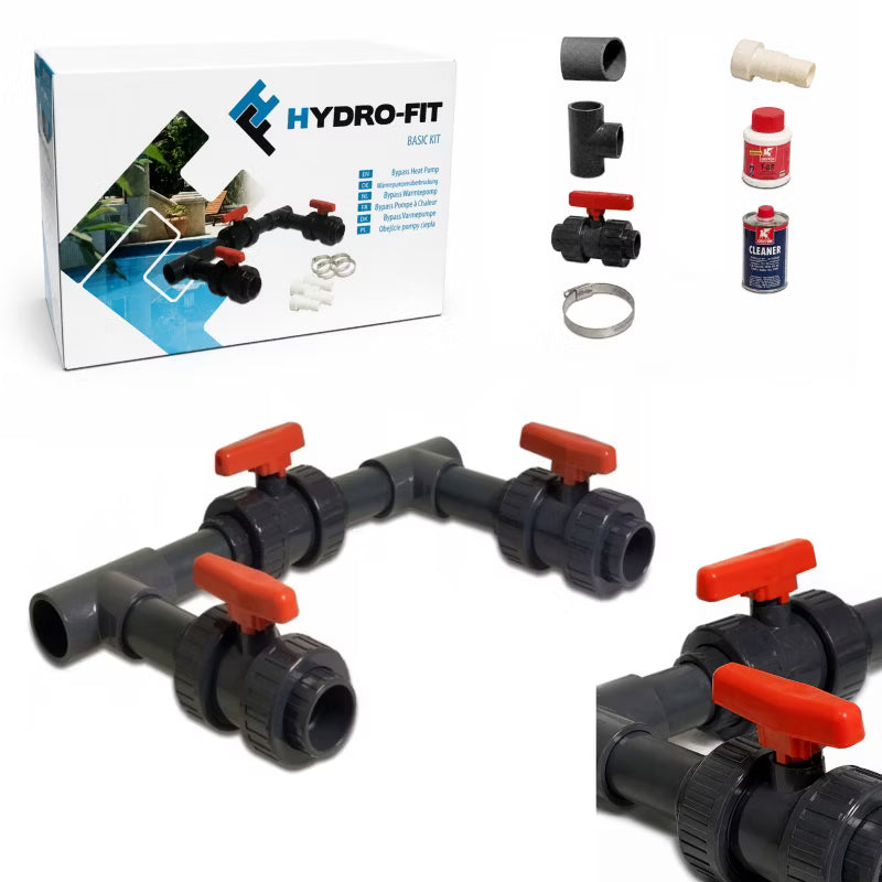 Bypass Sæt C0615-BASIC til Pool Varmepumpe 50 mm