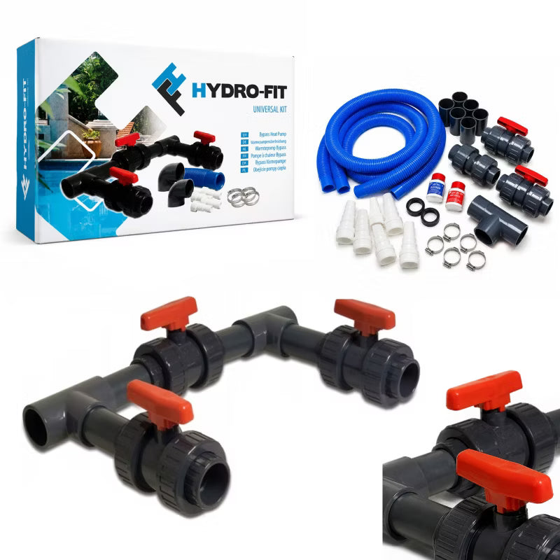 Bypass Sæt til Varmepumpe 50 mm / 38 mm
