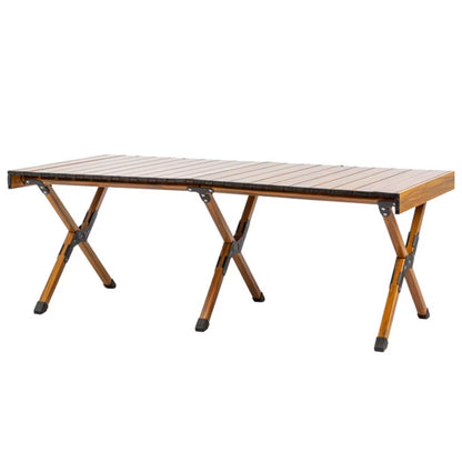 Campingbord Drevo 120 cm Aluminium Natur