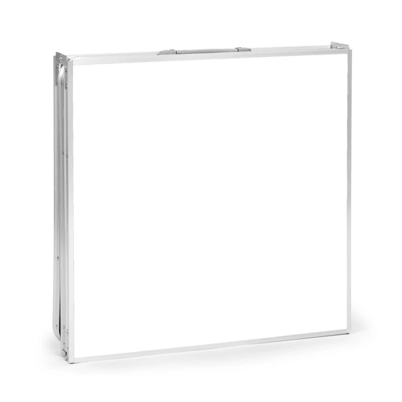 Campingbord Sammenklappeligt 180x60 cm Hvid