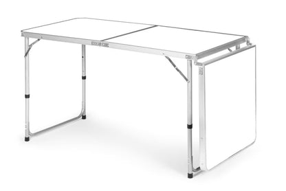 Campingbord Sammenklappeligt 180x60 cm Hvid
