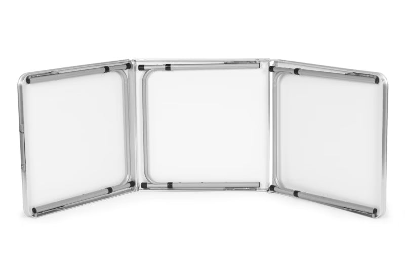 Campingbord Sammenklappeligt 180x60 cm Hvid
