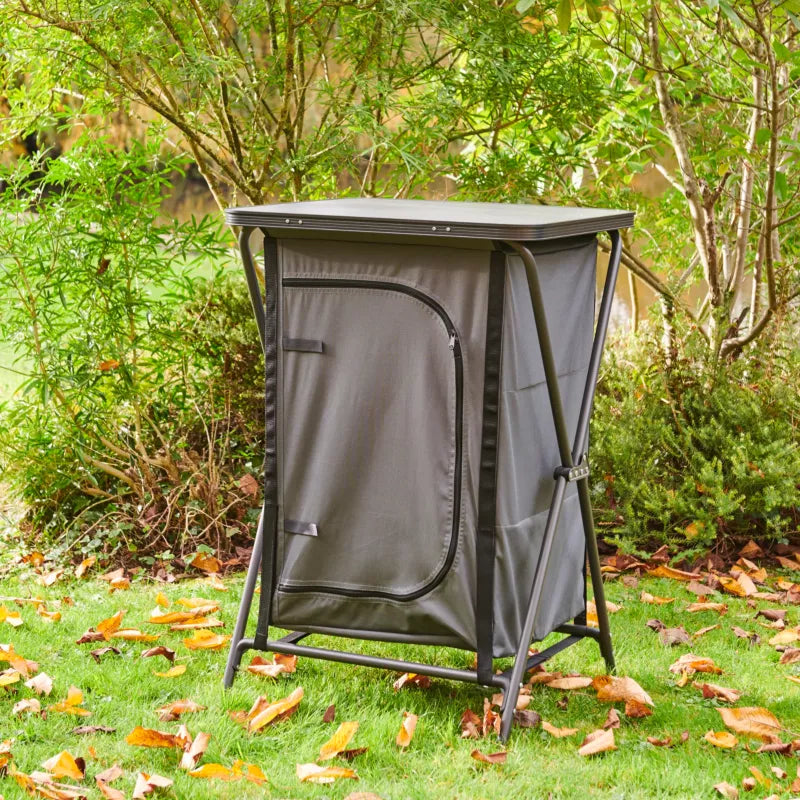 Campingskab Vatani 45,5x40x87 cm Grå