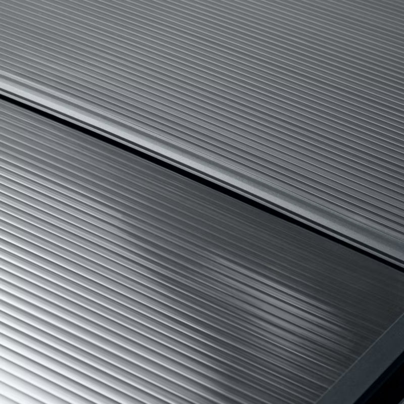 Carport 5x3 m Aluminium Grå