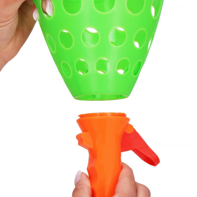 Catch Ball Spil 24 cm Flerfarvet med 3 Bolde