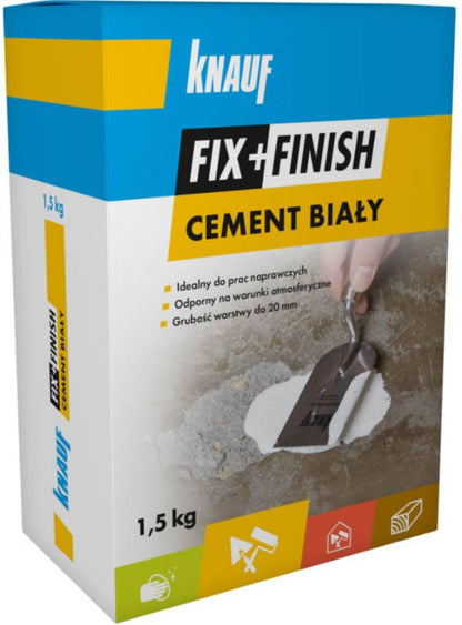 Cement Fix Finish 1,5 kg Hvid