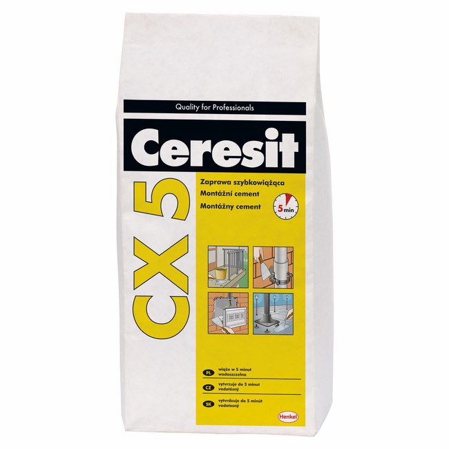Ceresit CX-5 monteringscement – 5 kg