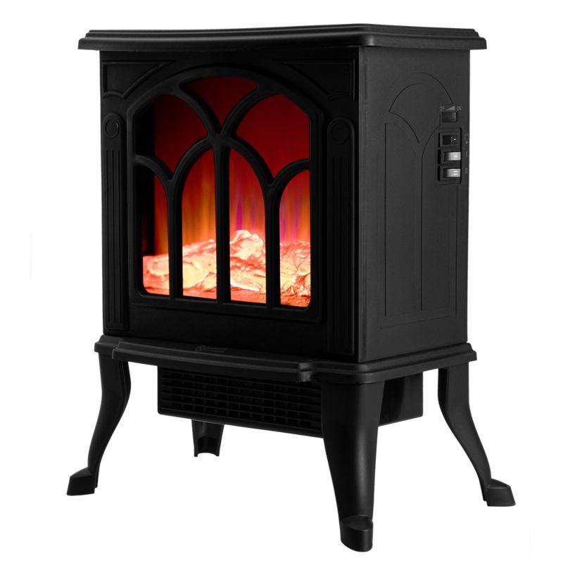 Keramisk Varmeblæser Pejs 800W/1500W 38x24x46 cm 90-110