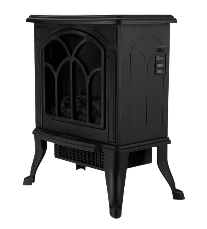 Keramisk Varmeblæser Pejs 800W/1500W 38x24x46 cm 90-110