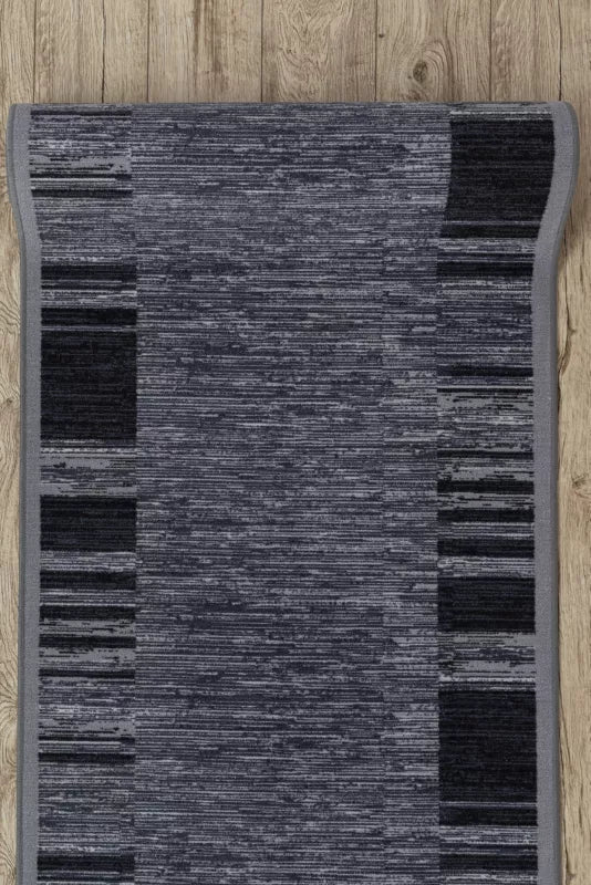 Chodnik 90x150 cm Grå Poliamid 100499