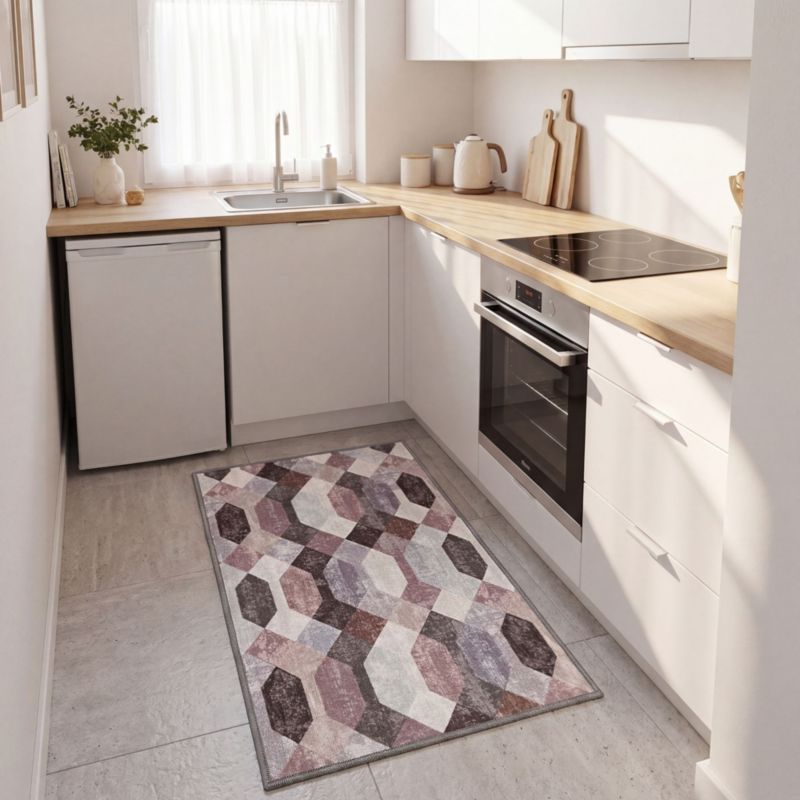 Skridsikker Løber Vita 60x100 cm Multifarvet | 5904024204565