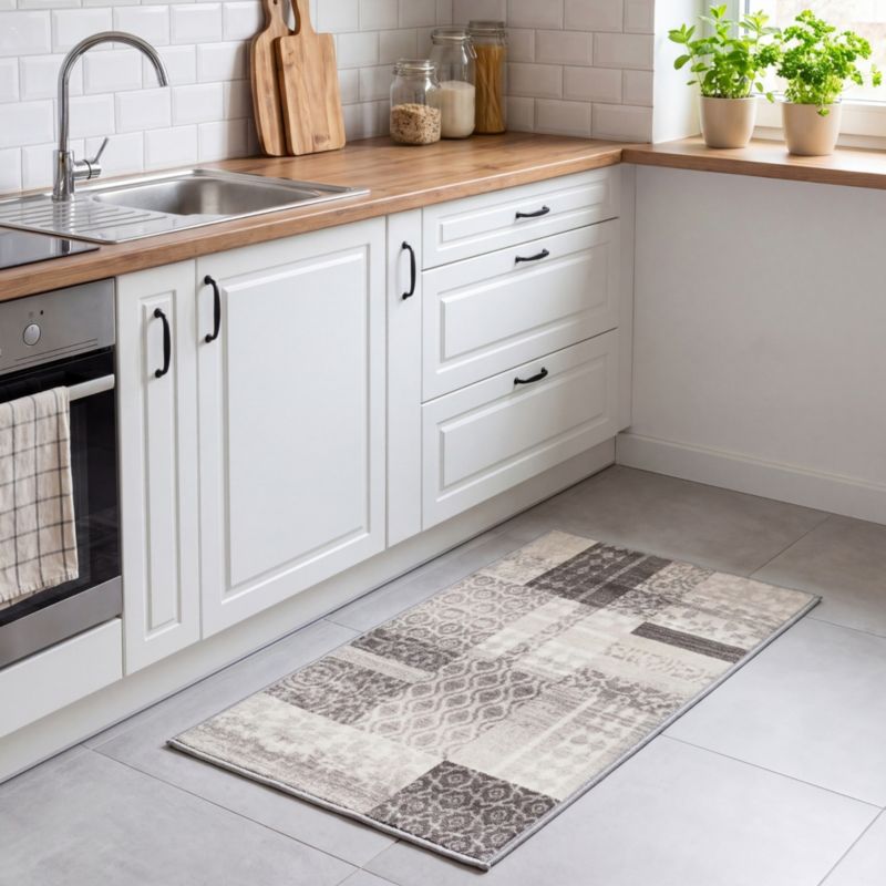 Løber tæppe skridsikker 60x100 cm Beige | 5904024204589