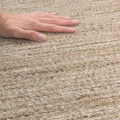 Antiskridmåtte 75x160 cm Beige Fladvævet Polyester