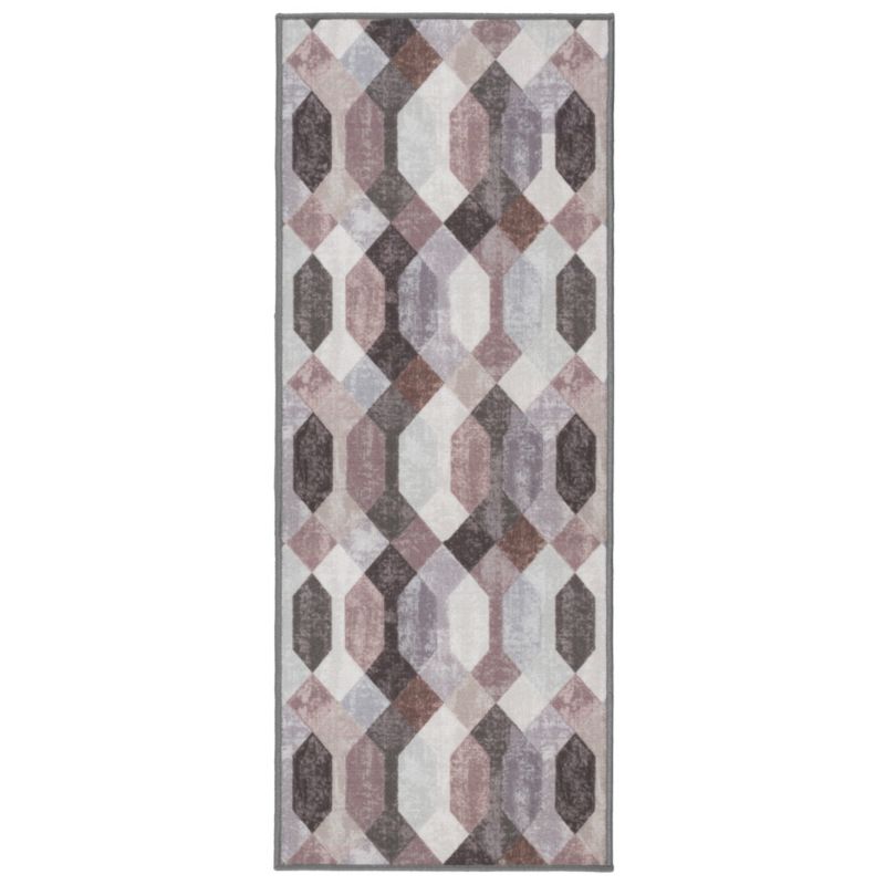 Gulvløber Antiskrid 80x200 cm Flerfarvet Polyester