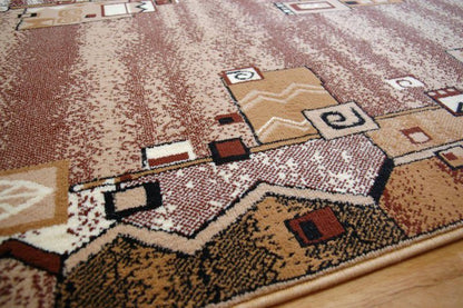 Løber 100x210 cm Beige Polypropylen 5904145382975