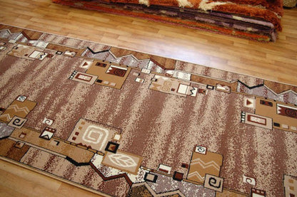 Løber 100x210 cm Beige Polypropylen 5904145382975