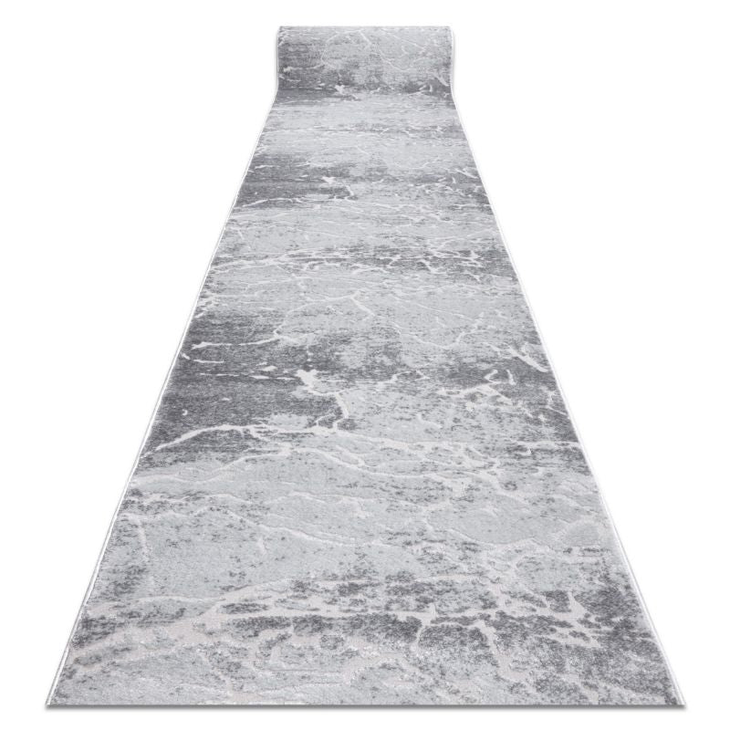 Gangtæppe 100x240 cm Grå Polyester-Polypropylen 147267