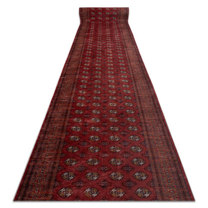Gangtæppe 100x560 cm Rød Polyester