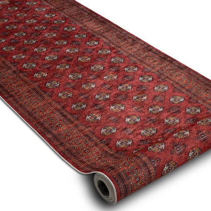 Gangtæppe 100x560 cm Rød Polyester