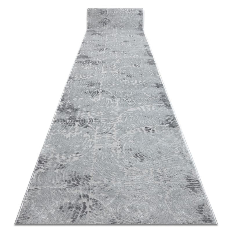 Chodnik 120x300 cm Grå Polyester og Polypropylen 149275