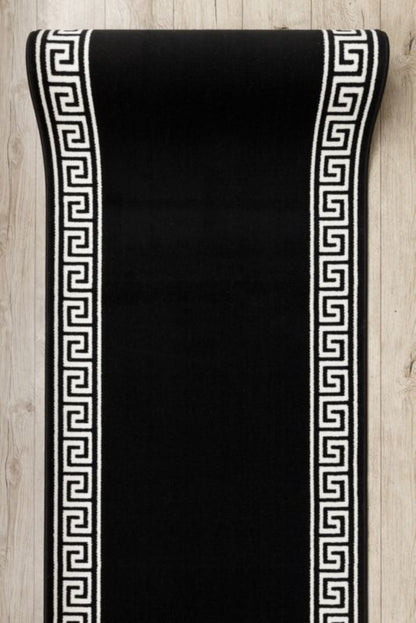 Gangtæppe 60x180 cm Grå Polypropylen